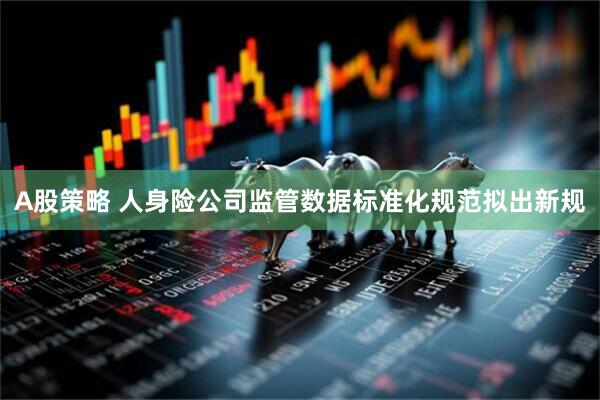 A股策略 人身险公司监管数据标准化规范拟出新规